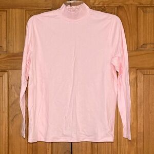 NWOT Vintage Studio Works Mock Neck Knit Top Size L